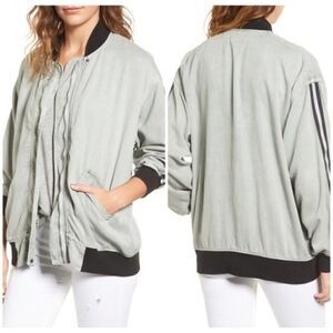 Hudson Nova Varsity Jacket - Gray